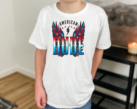 American Dude Wings DTF TRANSFER