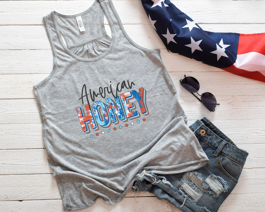 American Honey Tie-Dye DTF TRANSFER