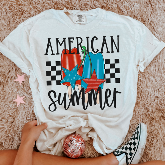 American Summer DTF TRANSFER