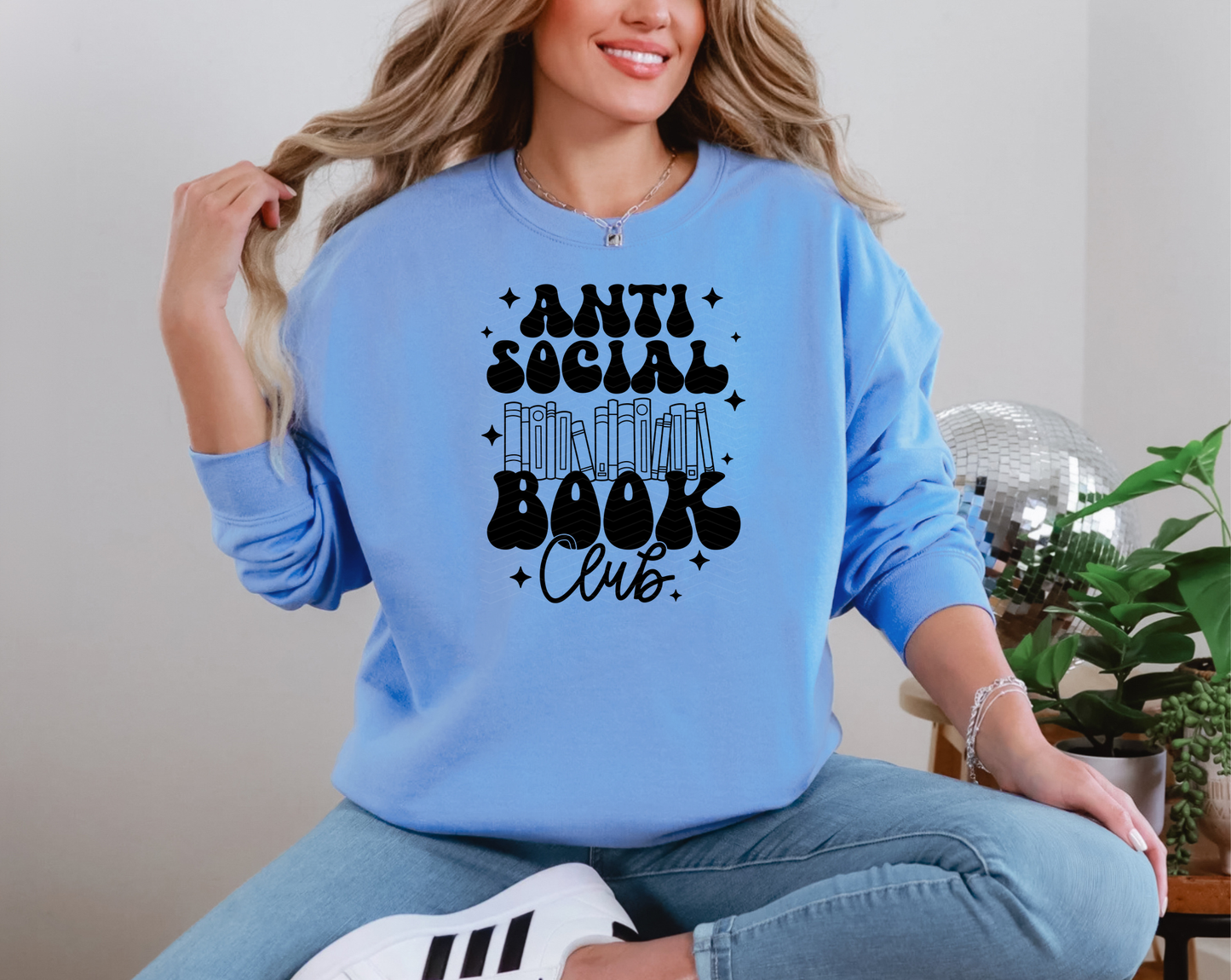 Anti Social Book Club DTF TRANSFER
