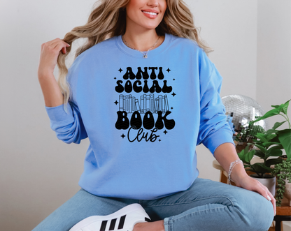 Anti Social Book Club DTF TRANSFER