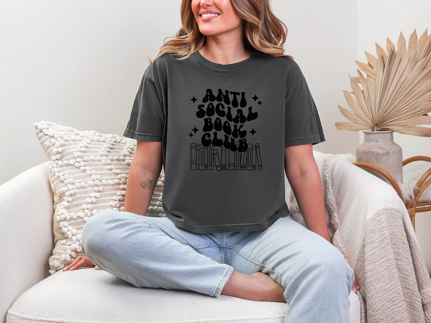Anti Social Book Club Pocket DTF TRANSFER
