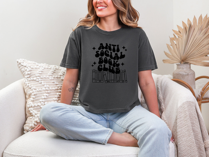 Anti Social Book Club Pocket DTF TRANSFER