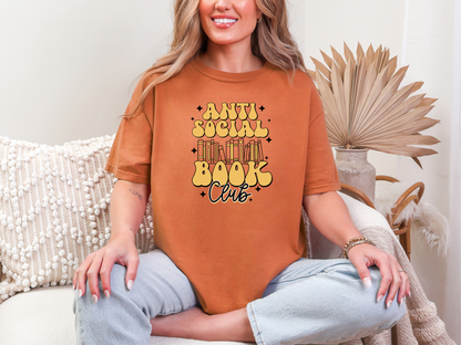 Anti Social Book Club DTF TRANSFER