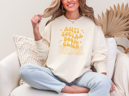 Anti Social Book Club Pocket DTF TRANSFER