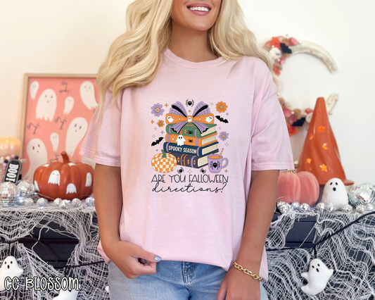 Are You Falloween Directions DTF TRANSFER