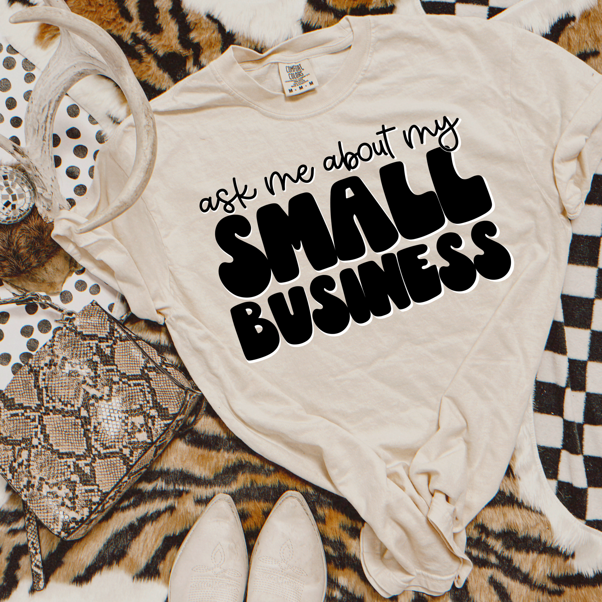 Ask Me About My Small Business DTF TRANSFER