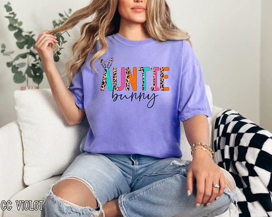 Auntie Bunny Half Leopard Neon