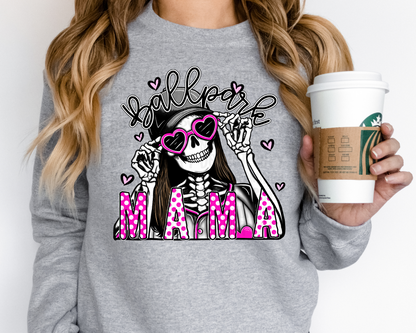 Ballpark Mama skeleton