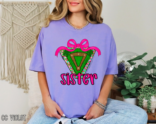 Baseball Field Sister DTF TRANSFER