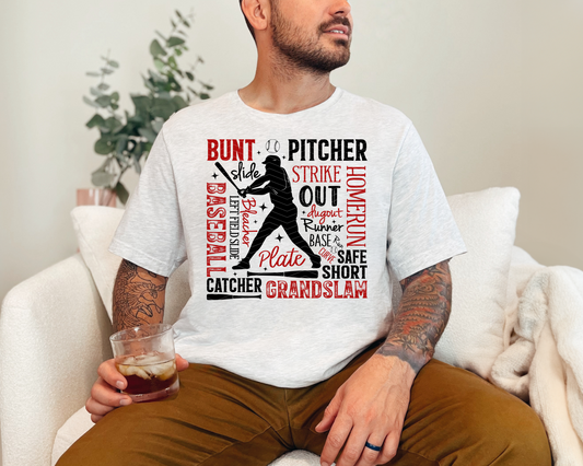 Baseball Typography