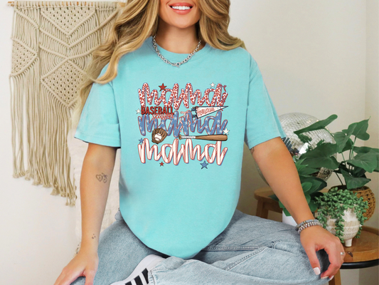 Baseball Mama Script DTF TRANSFER