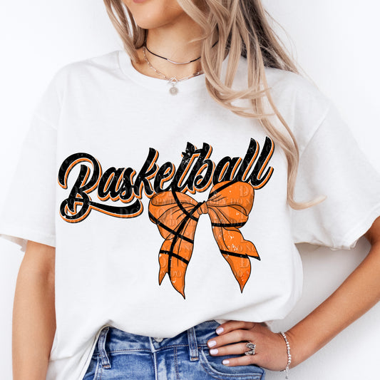 Basketball Bow Coquette