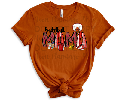 Basketball Mama Leopard Spots and Stripes