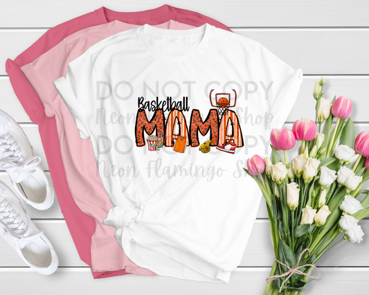 Basketball Mama orange