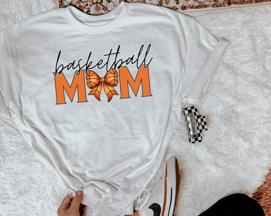 Basketball Mom Bow