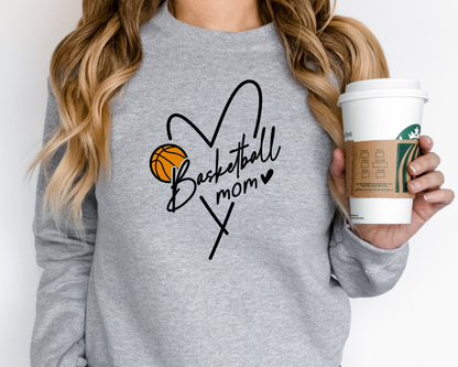 Basketball Mom heart