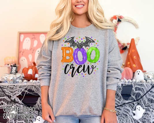 Bat Boo Crew DTF TRANSFER