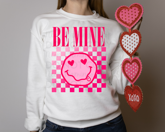 Be Mine Smiley (all pink)