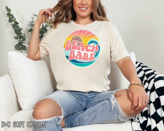 Beach Babe Ocean DTF TRANSFER