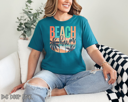 Beach Bum Pastel DTF TRANSFER