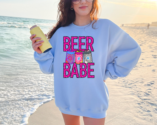 Beer Babe DTF TRANSFER