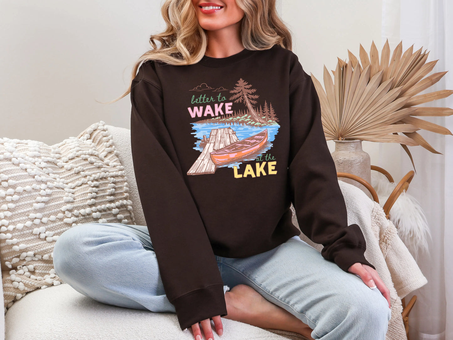 Better to Wake at the Lake DTF TRANSFER