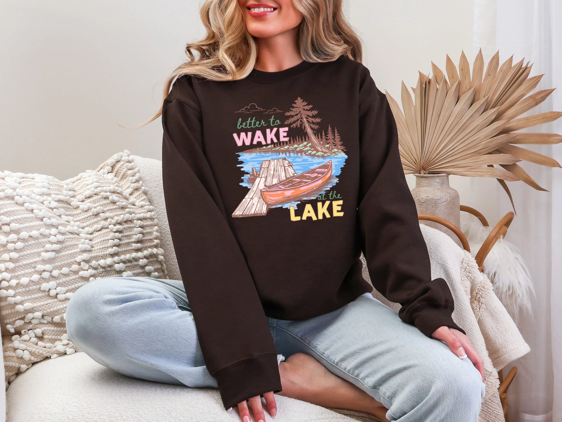 Better to Wake at the Lake DTF TRANSFER