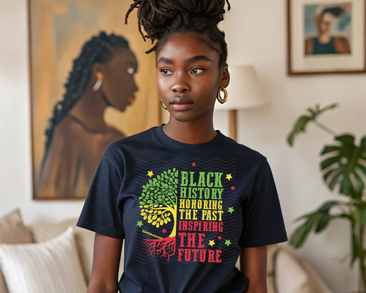 Black History Honoring The Past Inspiring The Future DTF TRANSFER