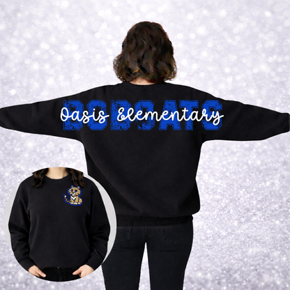 OASIS ELEMENTARY - ADULT Armspan Crewneck Sweatshirt