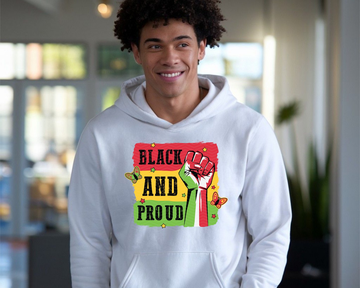 Black and Proud DTF TRANSFER