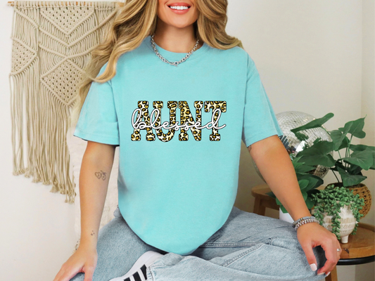 Blessed Aunt Leopard DTF TRANSFER