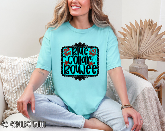 Blue Collar Boujee DTF TRANSFER