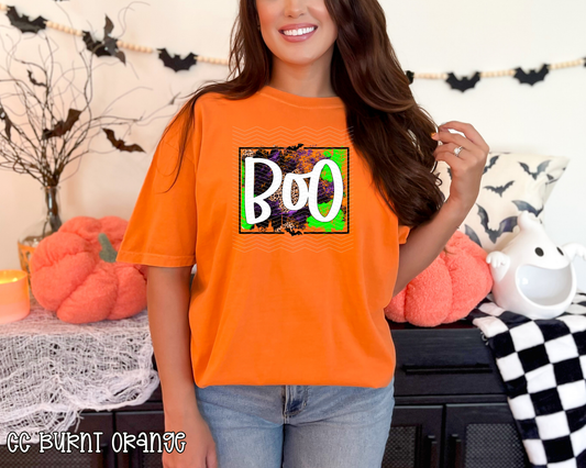 Boo Halloween Brushtrokes DTF TRANSFER
