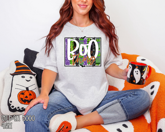 Boo Thing Halloween Brushstrokes DTF TRANSFER