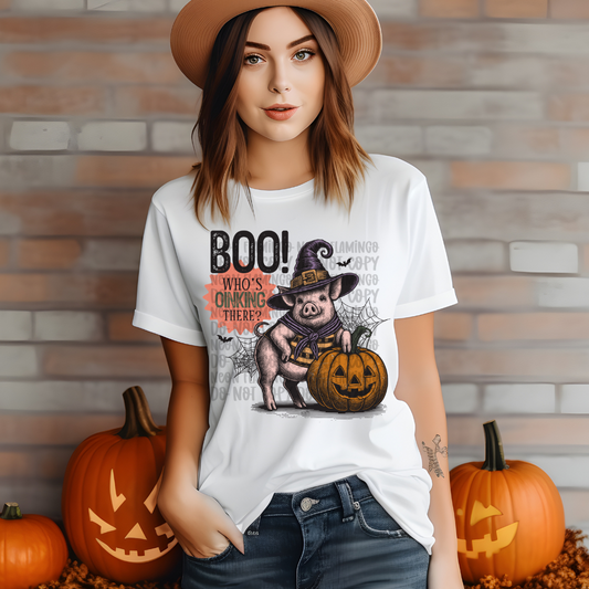 Boo Who's Oinking There