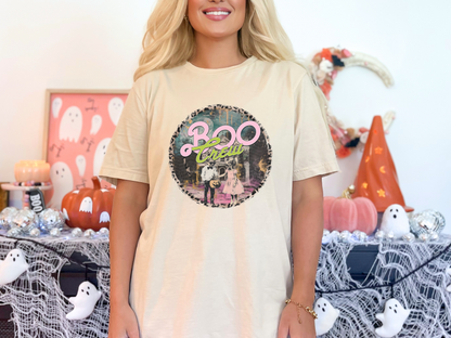 Boo Crew Circle | 2 Styles | DTF TRANSFER