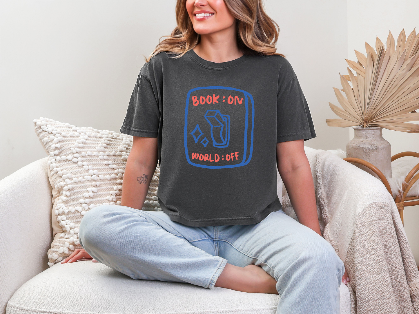 Book On World Off DTF TRANSFER