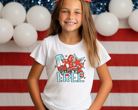 Born Free Balloon Dog DTF TRANSFER