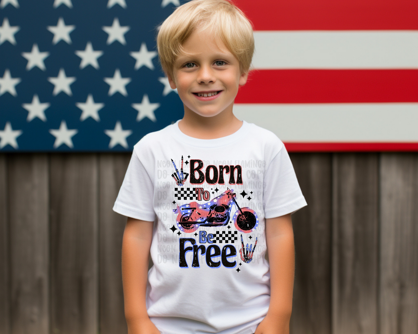 Born To Be Free DTF TRANSFER