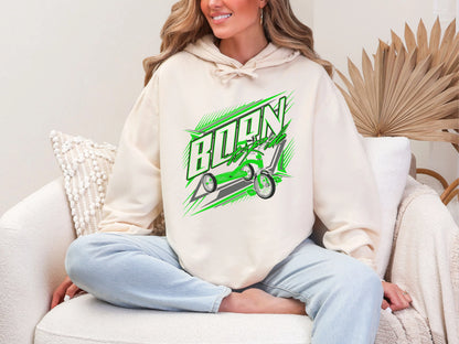 Born To Ride Green Tricycle DTF TRANSFER