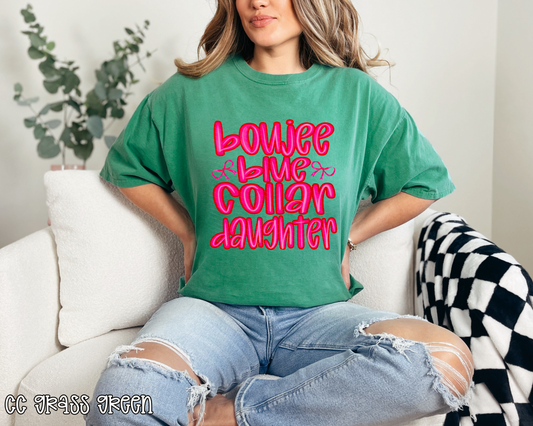 Boujee Blue Collar Daughter DTF TRANSFER