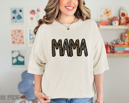 Boujee Camo Mama DTF TRANSFER