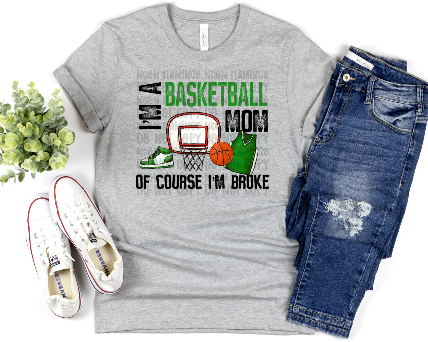 Broke Basketball Mom