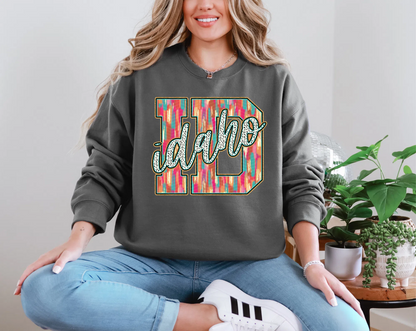 Brushstroke Dots Idaho DTF TRANSFER
