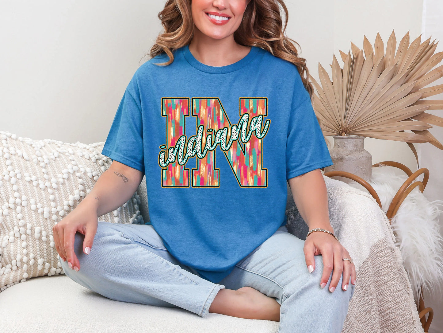 Brushstroke Dots Indiana DTF TRANSFER