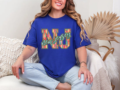 Brushstroke Dots New Jersey DTF TRANSFER