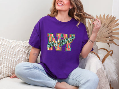 Brushstroke Dots New York DTF TRANSFER