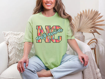 Brushstroke Dots North Carolina DTF TRANSFER
