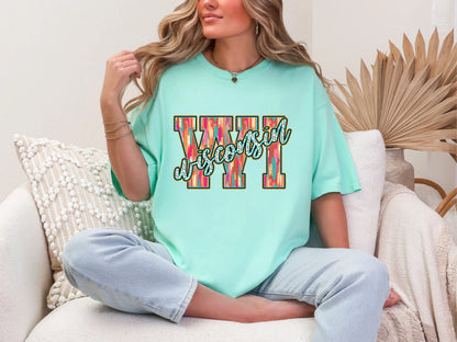 Brushstroke Dots Wisconsin DTF TRANSFER